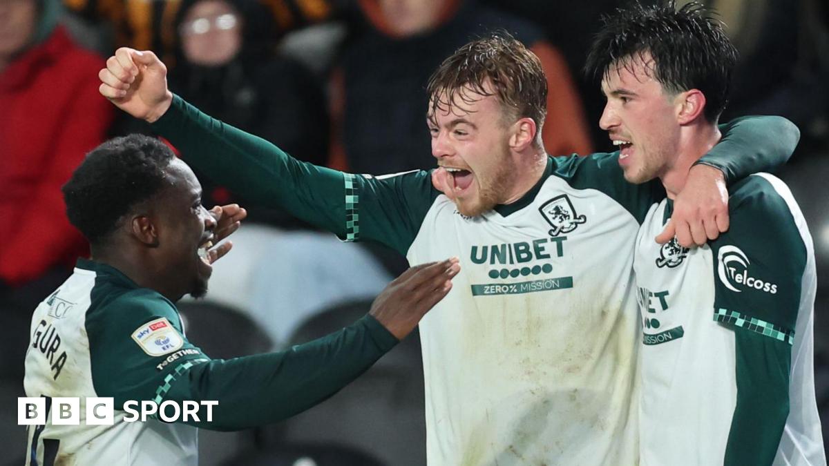 Hull City v Middlesbrough: Championship stats & head-to-head