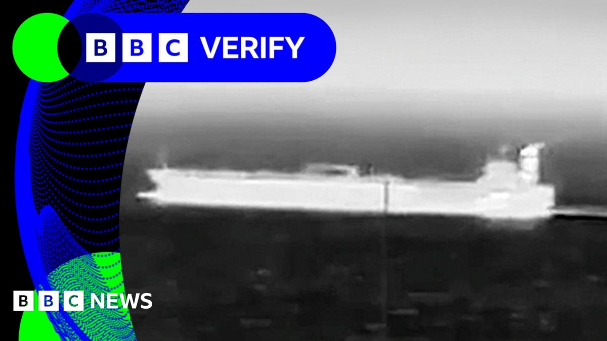 Ukraine video claims to show long-range attack on oil tanker in Mediterranean - BBC