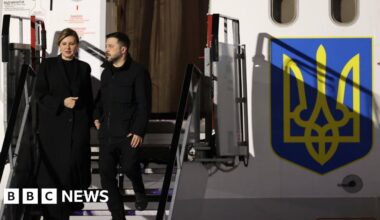 Irish government figures briefed on drone presence during Zelensky visit