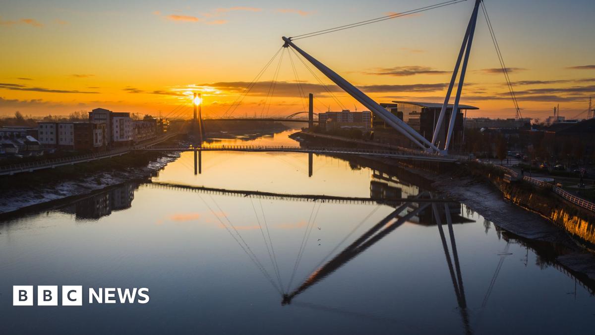 Shoppers in Friars Walk, Newport.