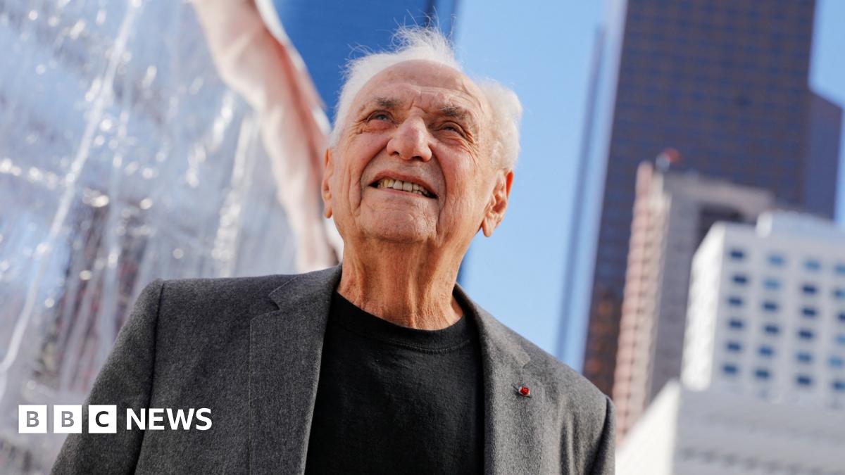 Architect Frank Gehry attends the official groundbreaking of "The Grand" a Frank Gehry designed mixed-use development in downtown Los Angeles, California, U.S., February 11, 2019.