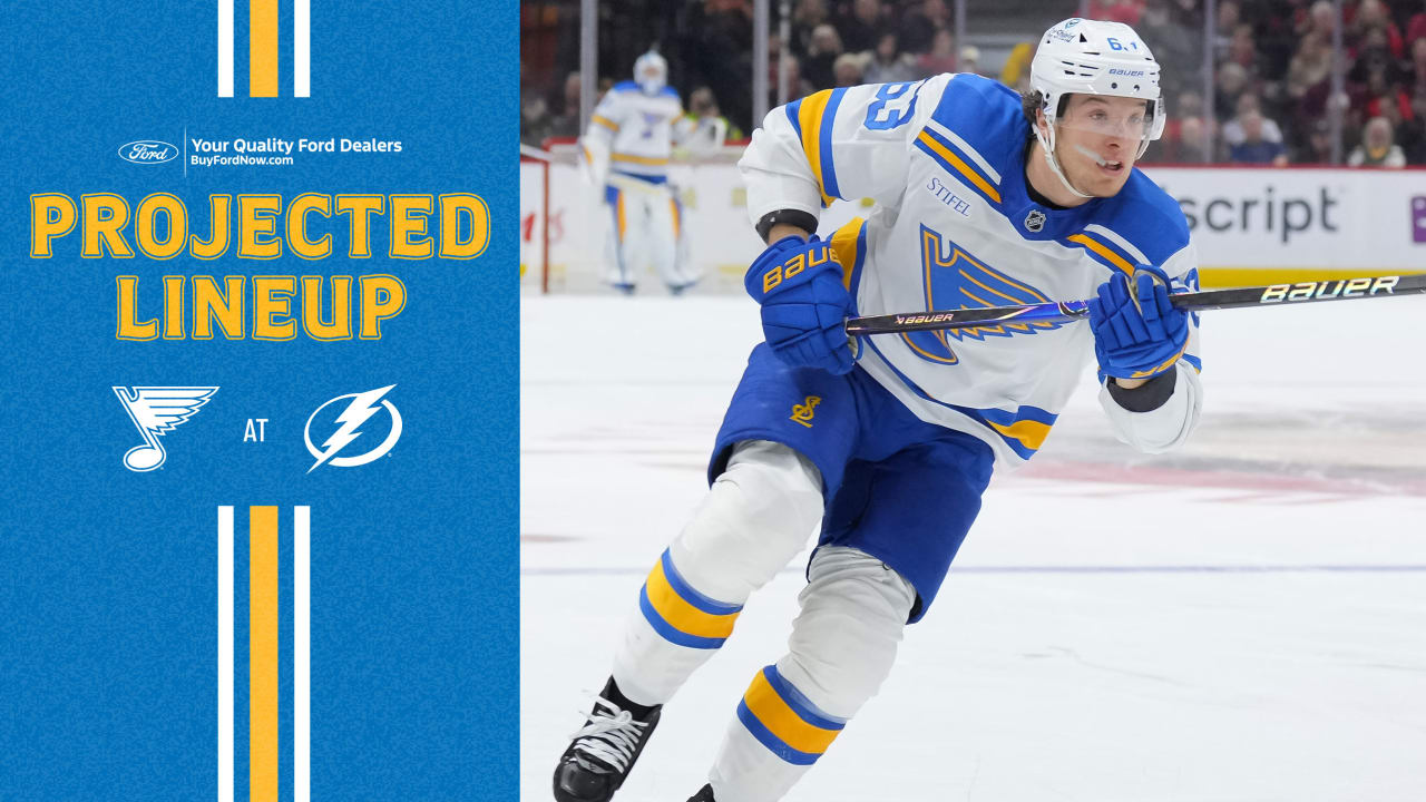 Projected Lineup: Dec. 22 at Tampa Bay