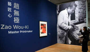 Exhibition of Franco-Chinese print master Zao Wou-Ki opens in Hong Kong