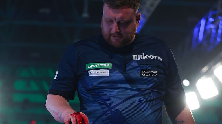 Darts player Cameron Menzies