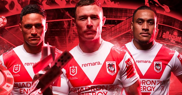 Fire & Ice. Red Vegas Jersey Now on Pre-Sale