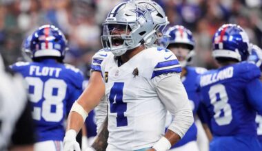 Cowboys' Week 18 date, kickoff time vs. Giants announced