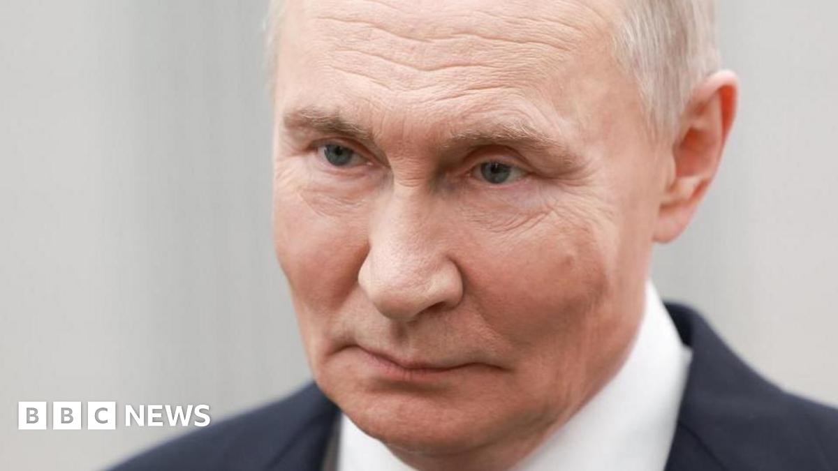 Russian President Vladimir Putin and foreign policy aide Yuri Ushakov attend a meeting with U.S. President Donald Trump's special envoy Steve Witkoff and son-in-law Jared Kushner at the Kremlin in Moscow, Russia, December 2, 202