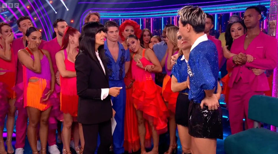 Carlos Gu brought everyone to tears. (BBC screengrab)