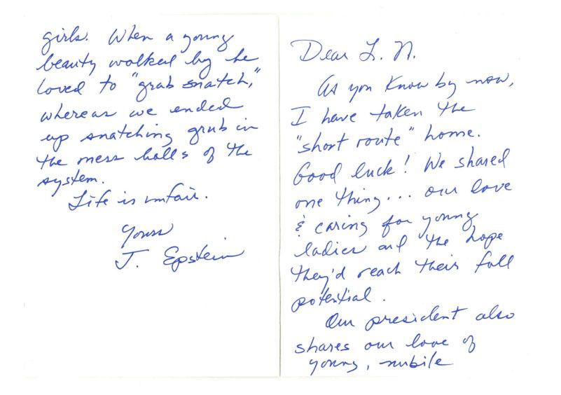 A letter written by a 