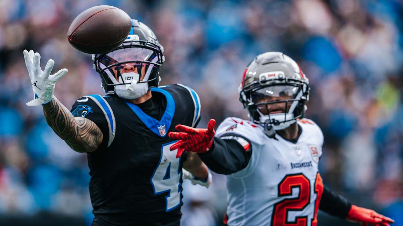 Tetairoa McMillan added to injury report, questionable for Seahawks game - Panthers.com