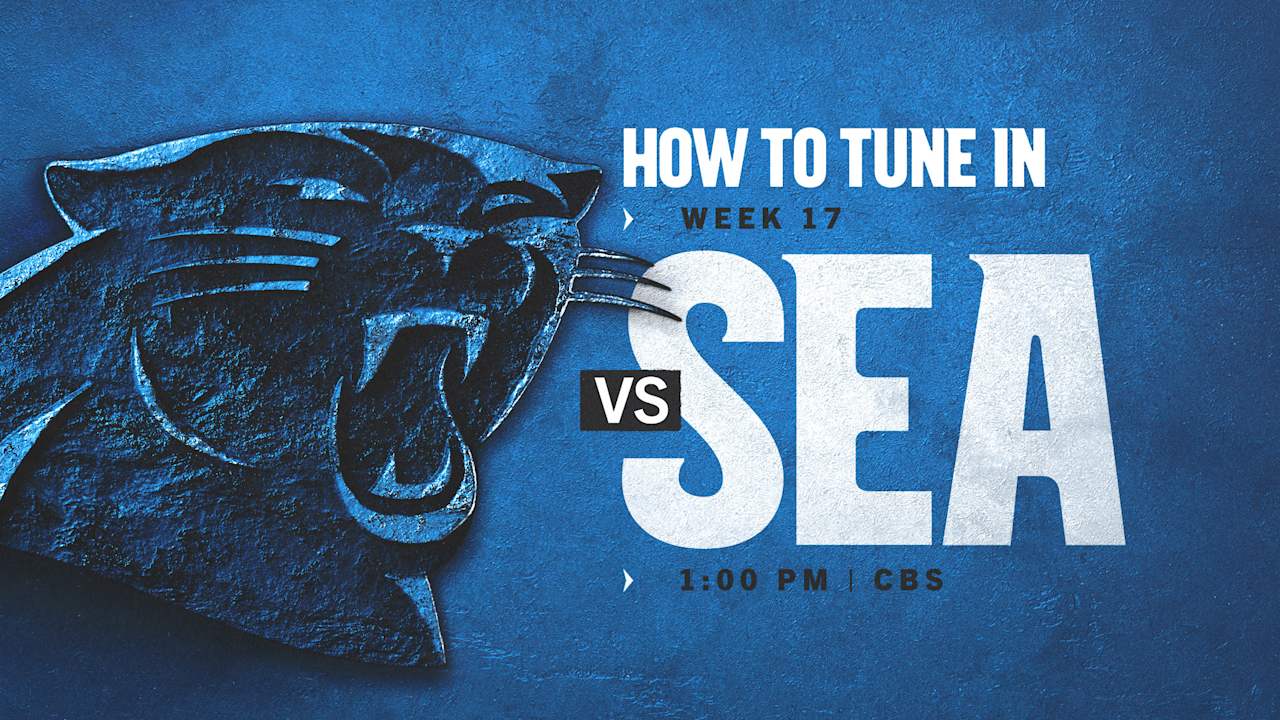 Carolina vs. Seattle Seahawks in Week 17