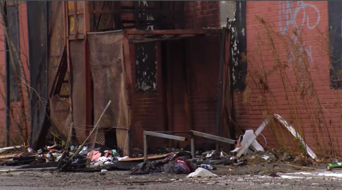 Woman found on fire inside structure in Etobicoke, critically injured