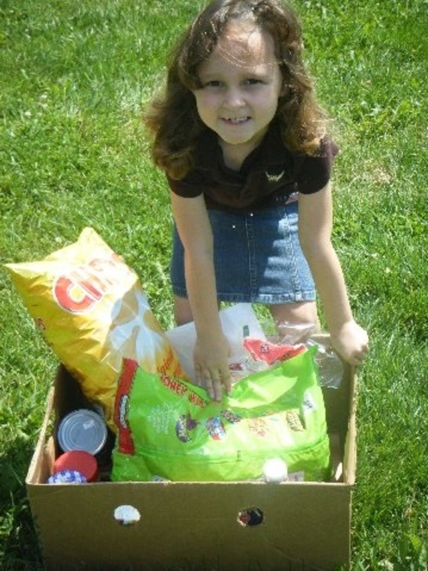 Kim Neubacher's daughter Haley was 6 years old when they received their first boxes of food from Family-to-Family. Haley now plans to become a pediatric surgeon.