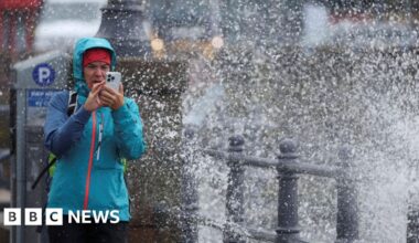 Storm Bram to bring 90mph gusts and heavy rain across Scotland