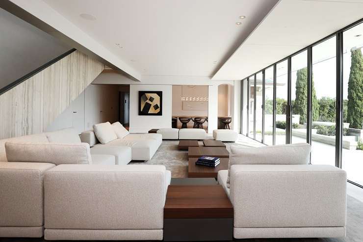 Art and Matilda Green were back in the headlines when they put their villa on the market, but other houses piqued buyer interest this year. Artwork / Beth Walsh