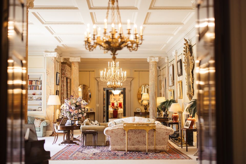 Hillsborough's drawing room. Photo: Historic Royal Palaces