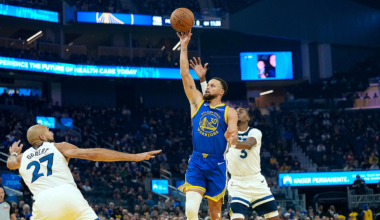 Stephen Curry Thrills With 39 Points in Return But Warriors Fall Just Short Against Timberwolves - NBA