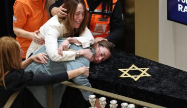 Albanese not invited to rabbi’s funeral, as Frydenberg calls for ban on ‘hate preachers’