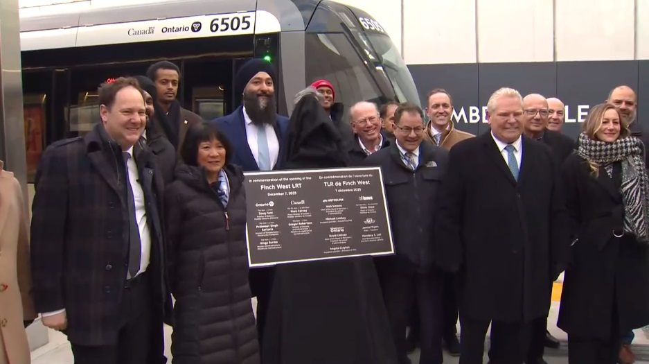 Opening day of Finch West LRT to be free for riders: Mayor Chow