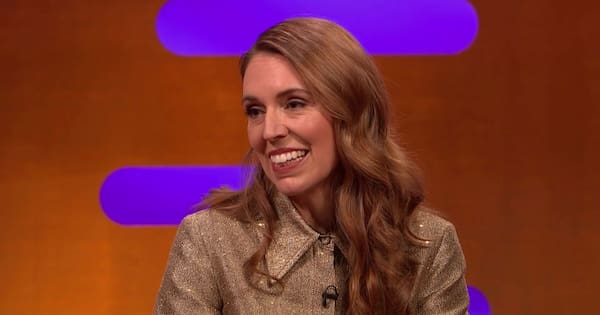 Former PM Dame Jacinda Ardern appears on The Graham Norton Show