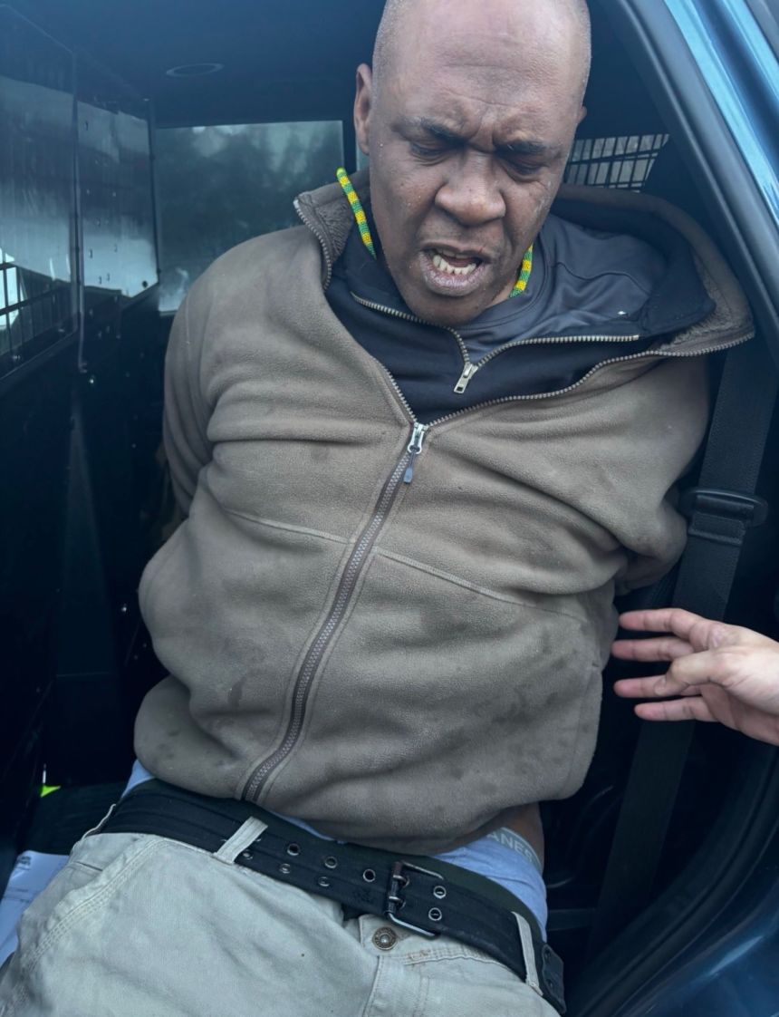 Juan Carlos Rodrigues Romero is seen in this image posted to X by ICE.