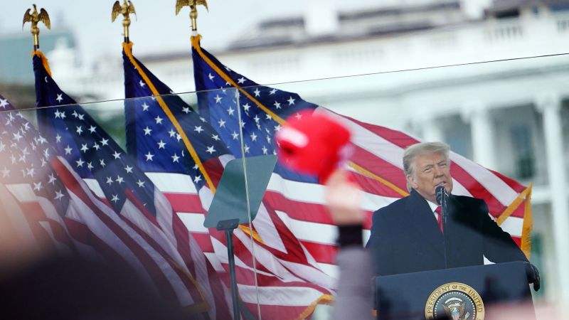 Call for election reforms was ‘culmination’ of Trump’s January 6 speech, DOJ attorney argues in court