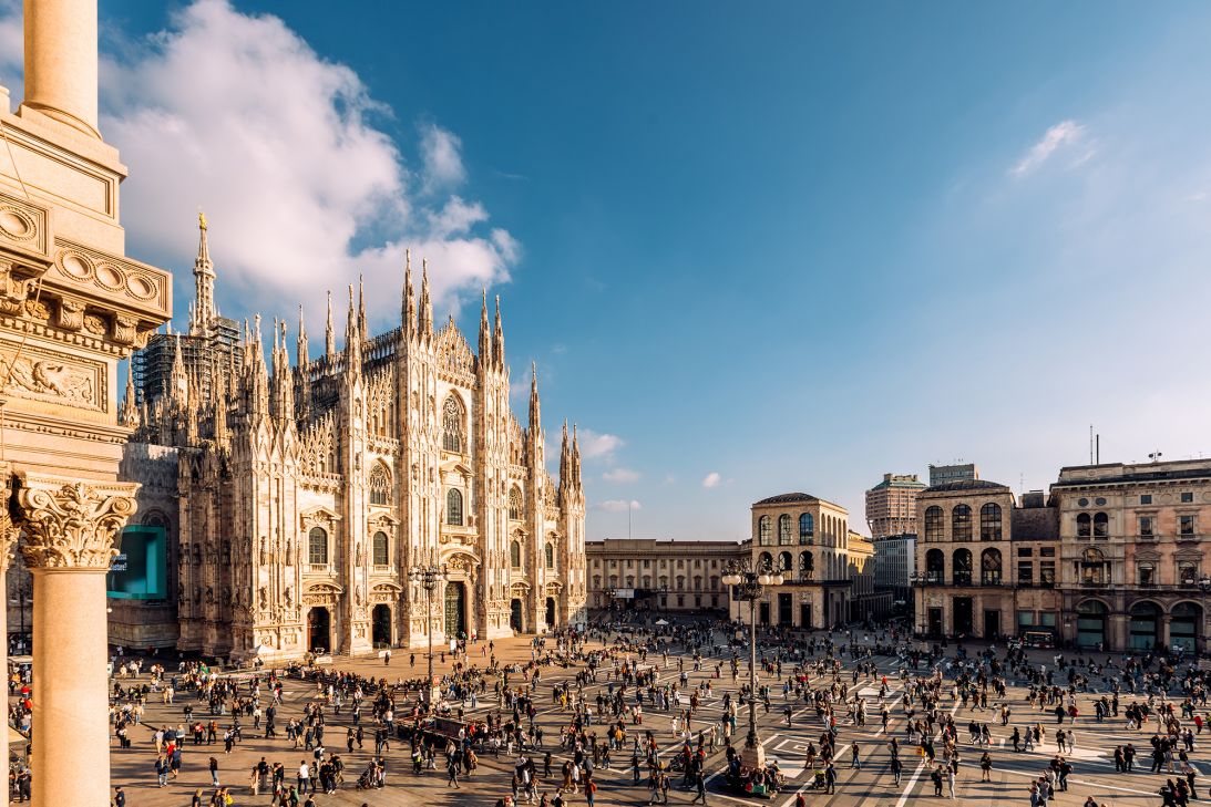 A new service will connect Milan with Amsterdam and Brussels.
