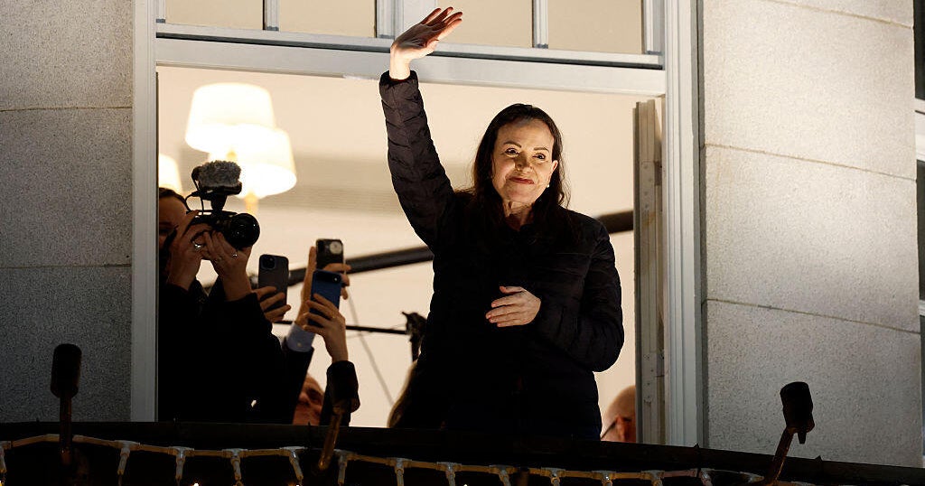 Nobel laureate Maria Corina Machado