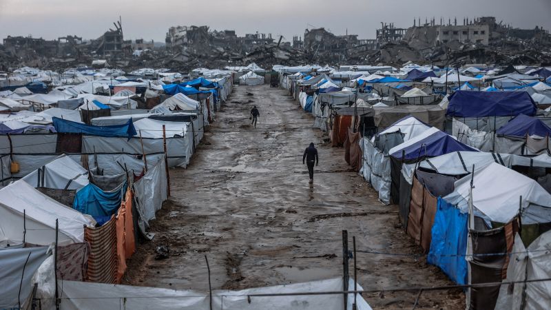 Gaza storms kill 14 Palestinians, including 3 children