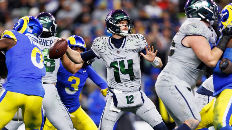 Seattle Seahawks claim playoff spot after making 16-point, 4th-quarter comeback to stun LA Rams in OT thriller