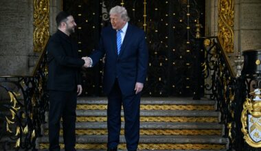 Trump and Zelenskyy meeting in Florida to talk Ukraine peace plan