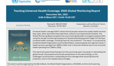 Tracking Universal Health Coverage: 2025 Global Monitoring Report