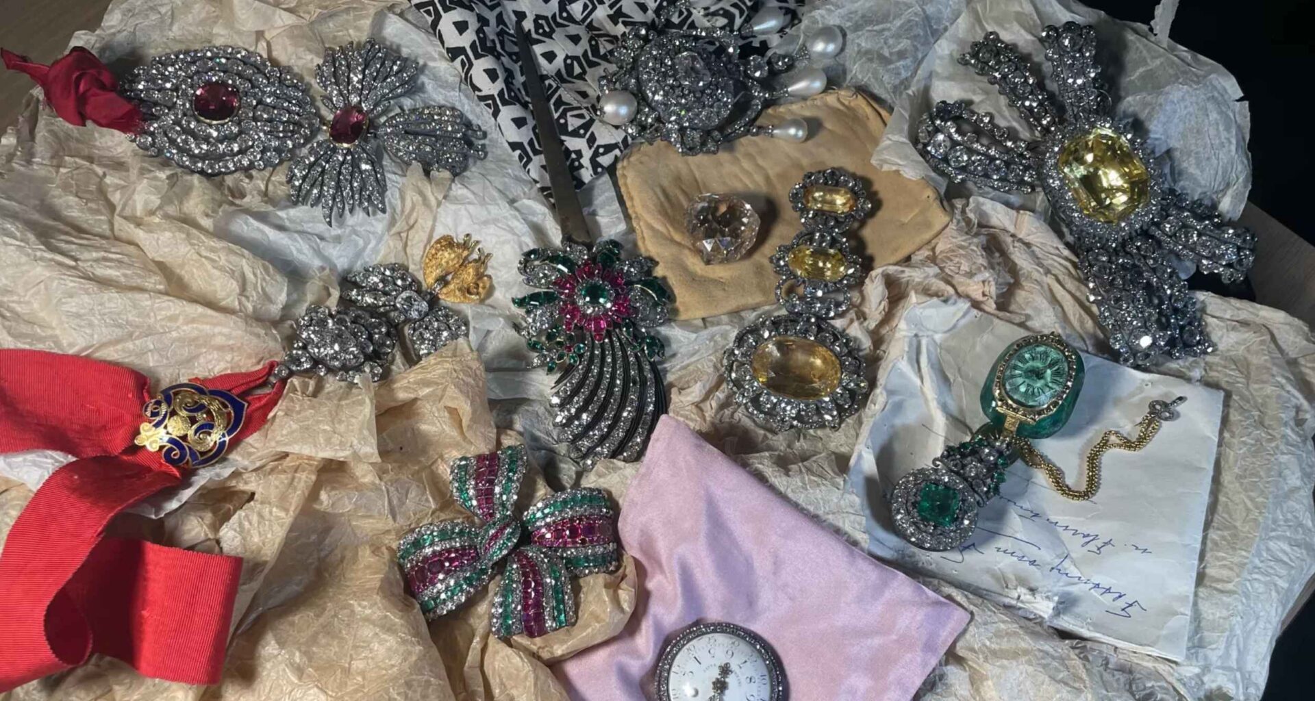 Lost Hapsburg jewels found in abandoned suitcase in a bank vault