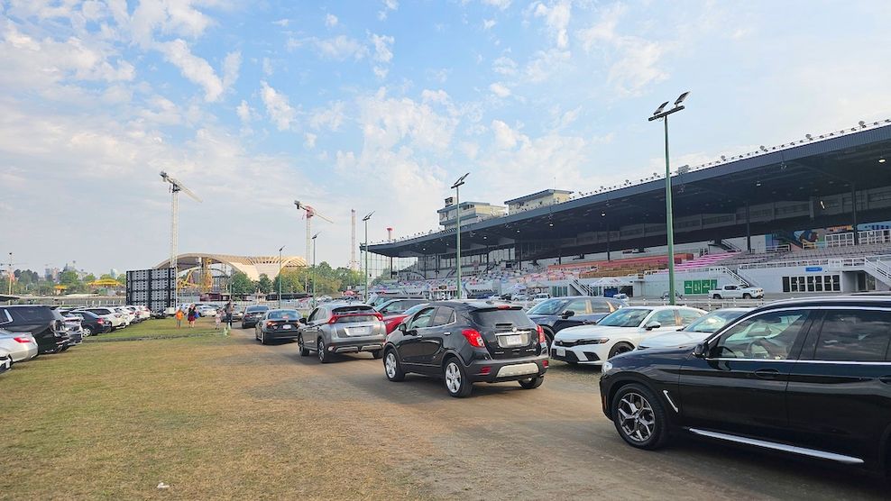 hastings racecourse park parking pne fair 2