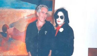 Jeffrey Epstein and Michael Jackson (Image supplied by the US Department of Justice)