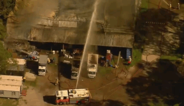 Human remains found in Brisbane charity warehouse fire identified as 44-year-old man