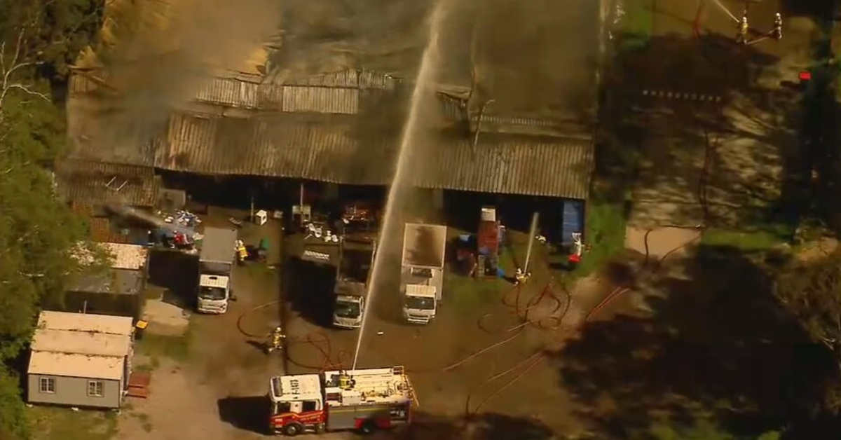 Human remains found in Brisbane charity warehouse fire identified as 44-year-old man