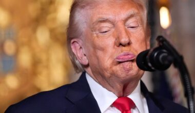 Trump bemoans destroyed reputations from Epstein files in first public comments since DOJ release