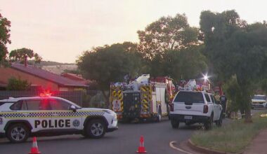 Woman dead, man hospitalised in Adelaide house fire