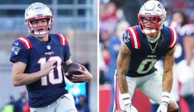 Drake Maye and Christian Gonzalez Named Pro Bowlers, Signaling a New Patriots Era