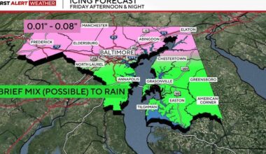Winter storm may impact post-Christmas travel Friday in Maryland