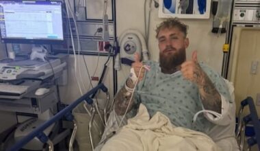 Jake Paul reports 'double broken jaw' from KO loss to Anthony Joshua