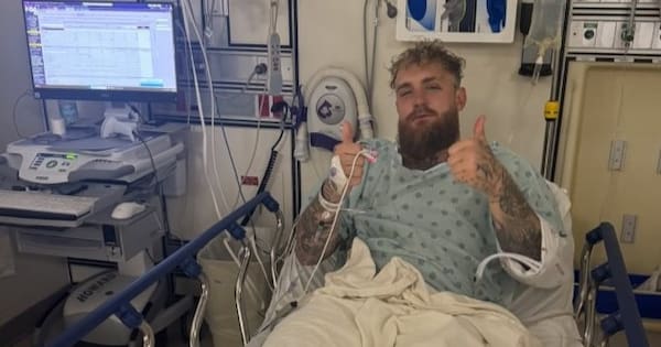 Jake Paul reports 'double broken jaw' from KO loss to Anthony Joshua