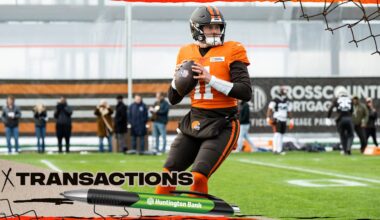 Browns elevate TE Sal Cannella and QB Bailey Zappe