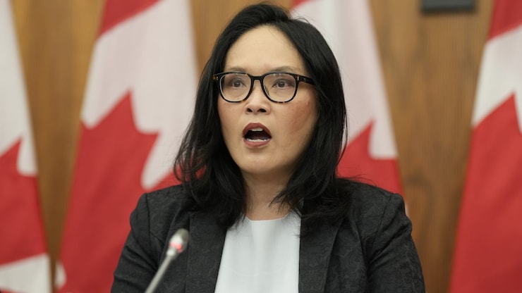 NDP MP Jenny Kwan speaks at a news conference in Ottawa on Sept. 4.