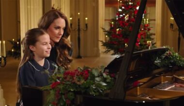 Princess Kate, Charlotte play piano duet to mark Christmas