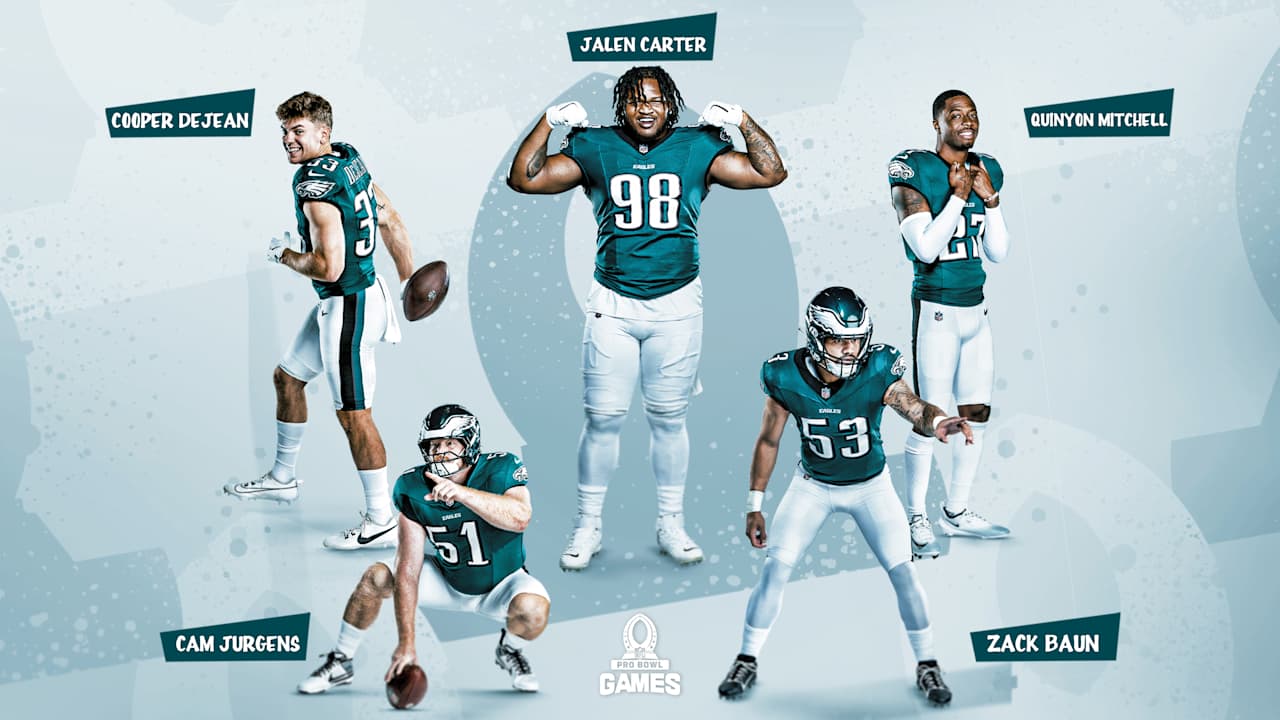 5 Eagles named to 2026 Pro Bowl Games