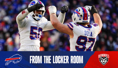 ‘I feel great now, we got a dub’ | Bills react to final road game victory of 2025 regular season - Buffalo Bills Home | Buffalo Bills - buffalobills.com
