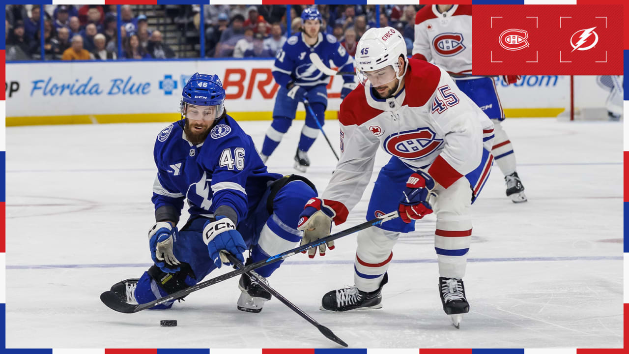 MTL@TBL: Game recap  | Montréal Canadiens