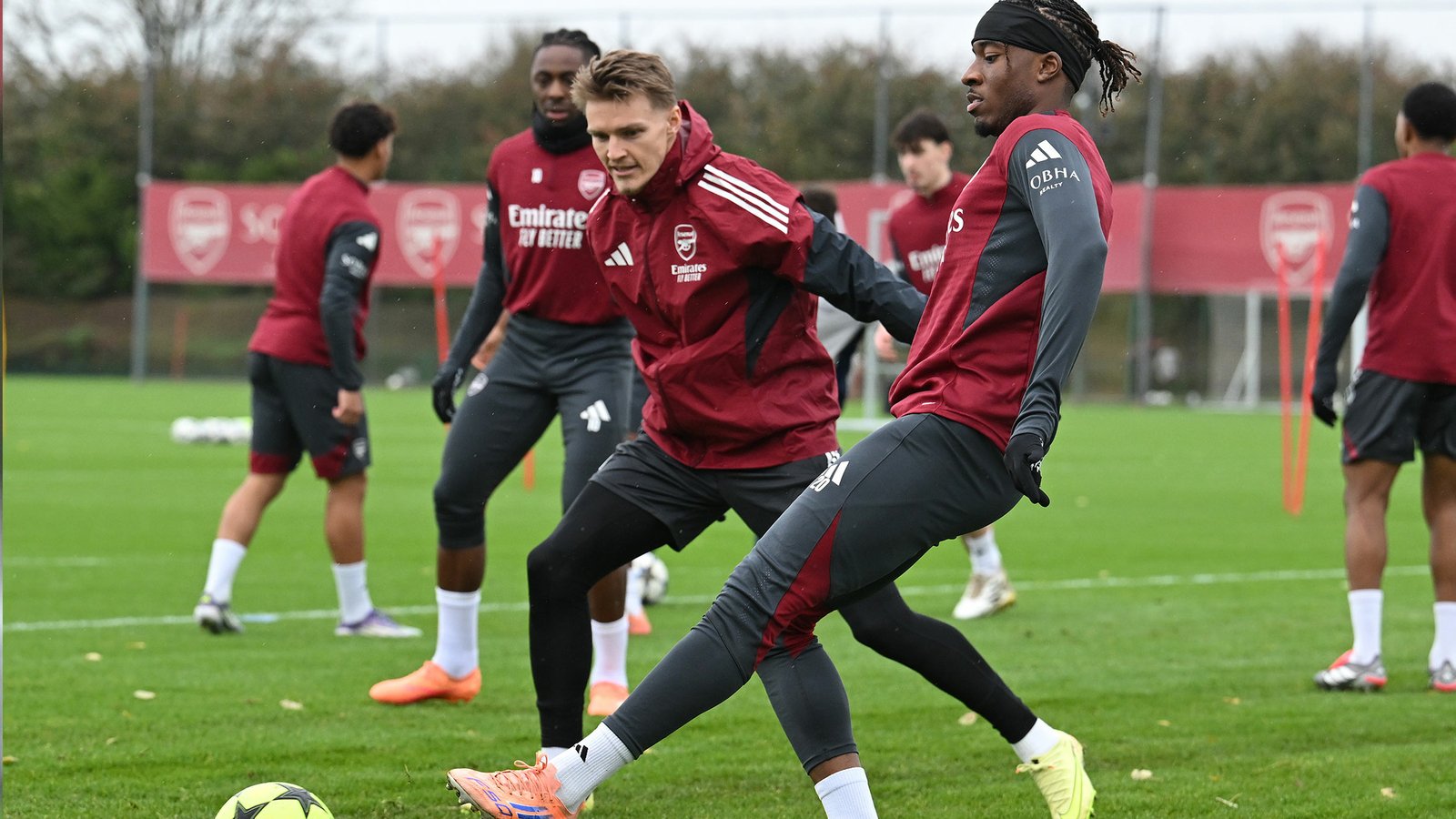 Watch our squad train before Club Brugge test | Video | News